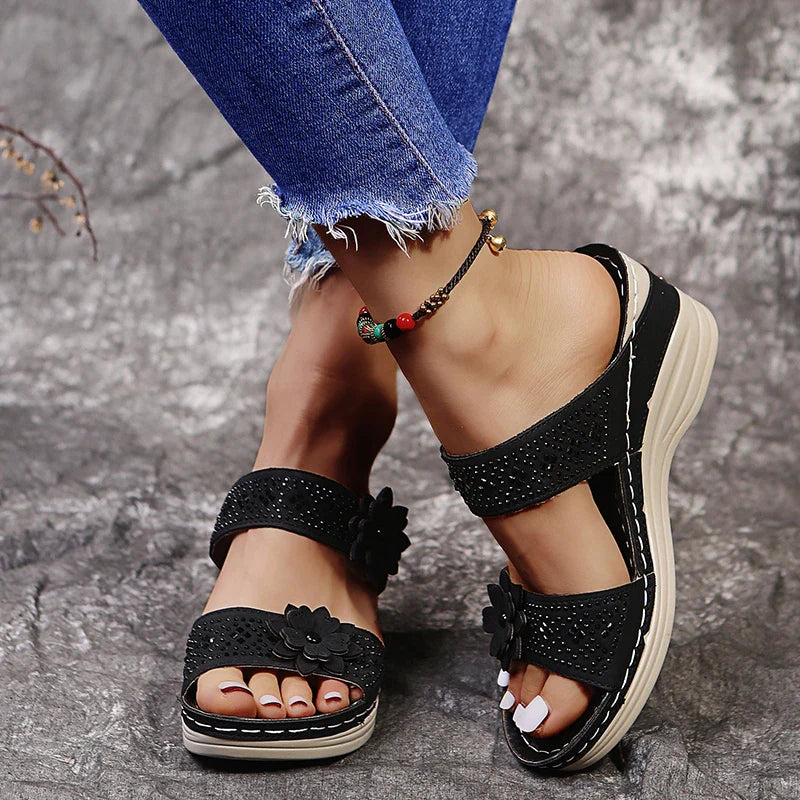 J leeter Zomerbloesem Sandalen