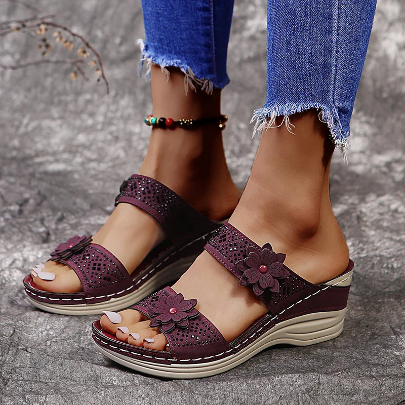 J leeter Zomerbloesem Sandalen