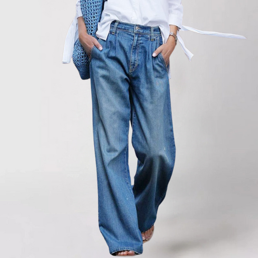 Luna | Casual Wijd Gesneden Dames Jeans 0