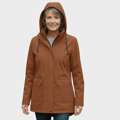Luna | Dames Regenjas – Lichtgewicht, Waterdicht & Stijlvol voor Elk Weer 9