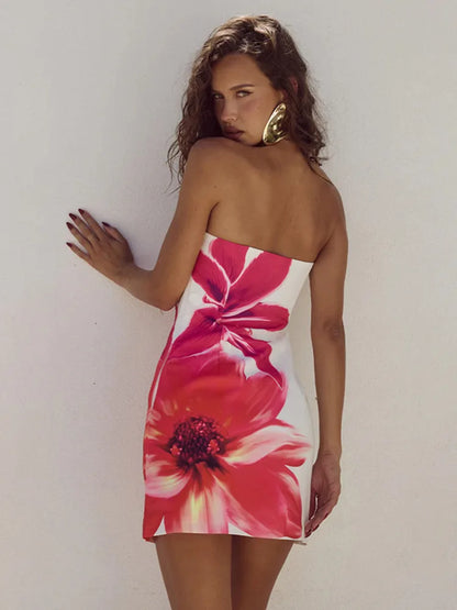 Luna | Abito Donna Floreale Elegante-5