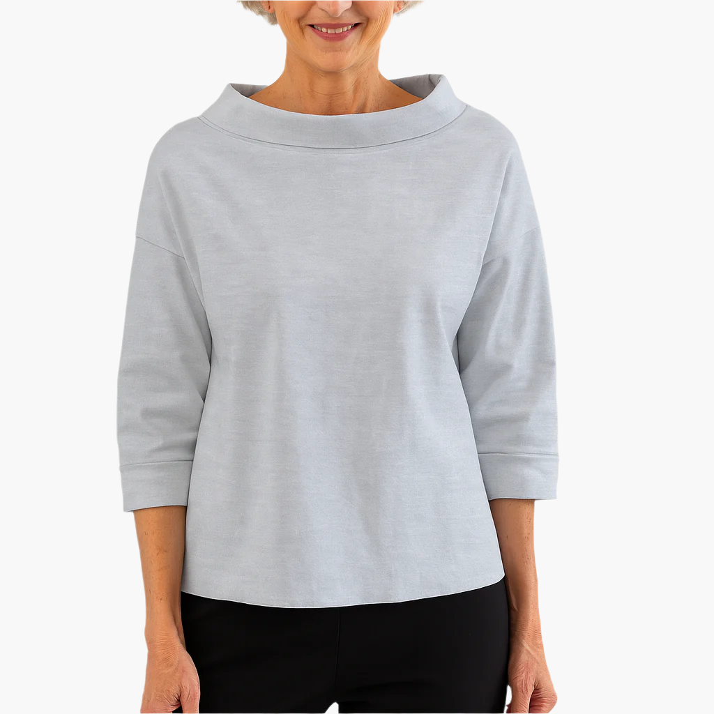 Lurevia | Top elegante e comodo con collo alto 4
