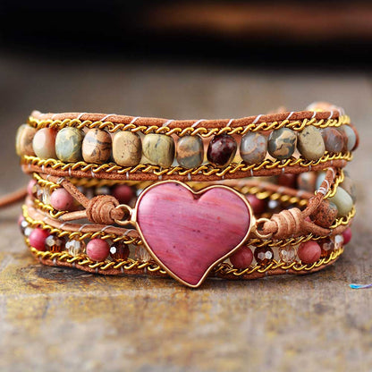 Rhodochrosiet Armband Helend voor Hart en Ziel - Mode Vibes