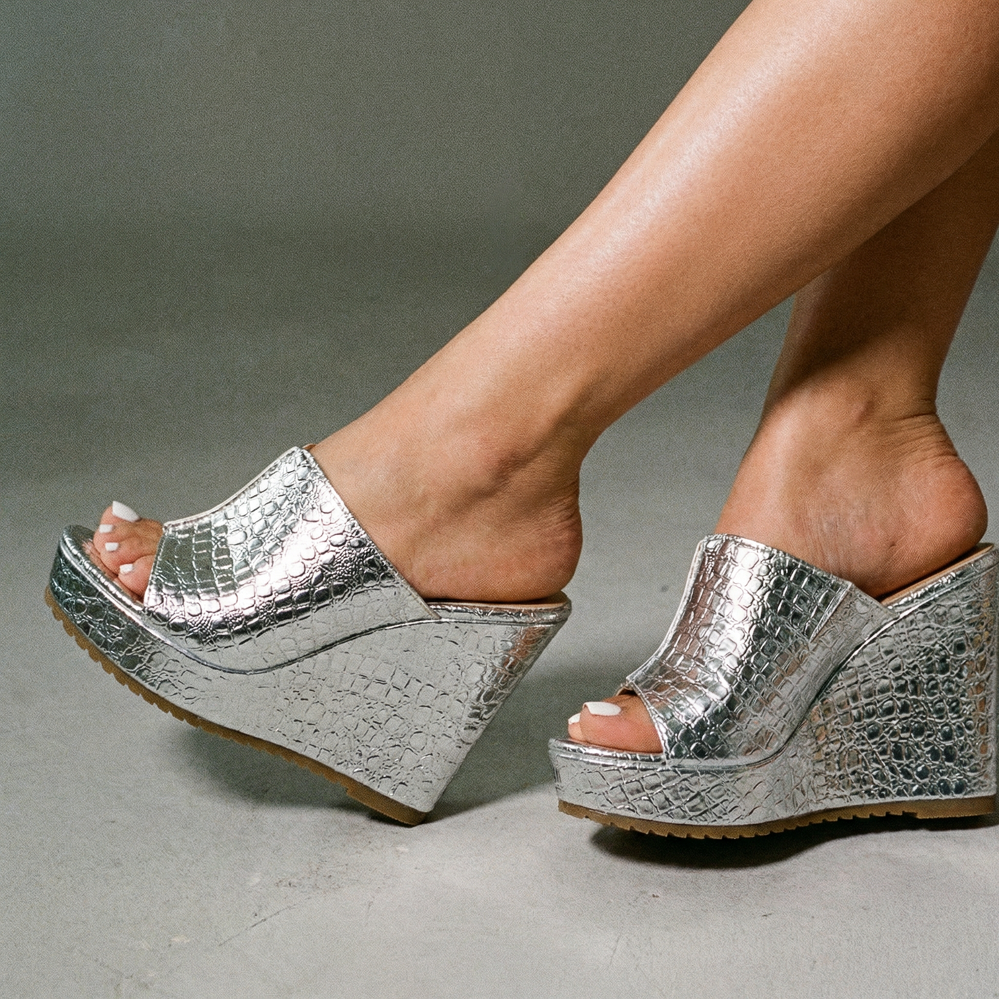 LuxeShine | Elegante Sleehak Sandalen voor Dames 7