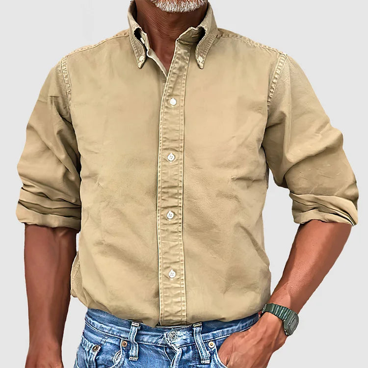 Luxe Heren Overhemd Levi's - Hoogwaardig Katoen Tijdloos Design - Mode Vibes