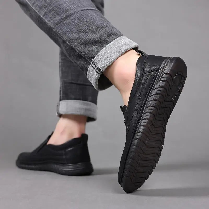 Herenschoenen Loafers Luxe PU-leer Comfortabel