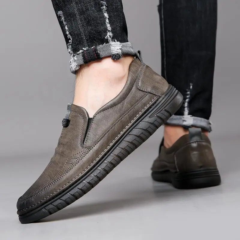 Herenschoenen Loafers Luxe PU-leer Comfortabel