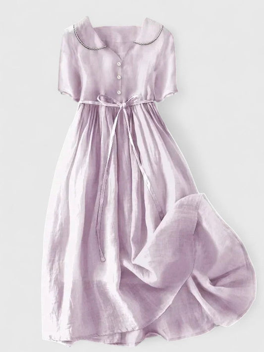 Lynara | Tijdloze Casual Midi Jurk voor Dames 0