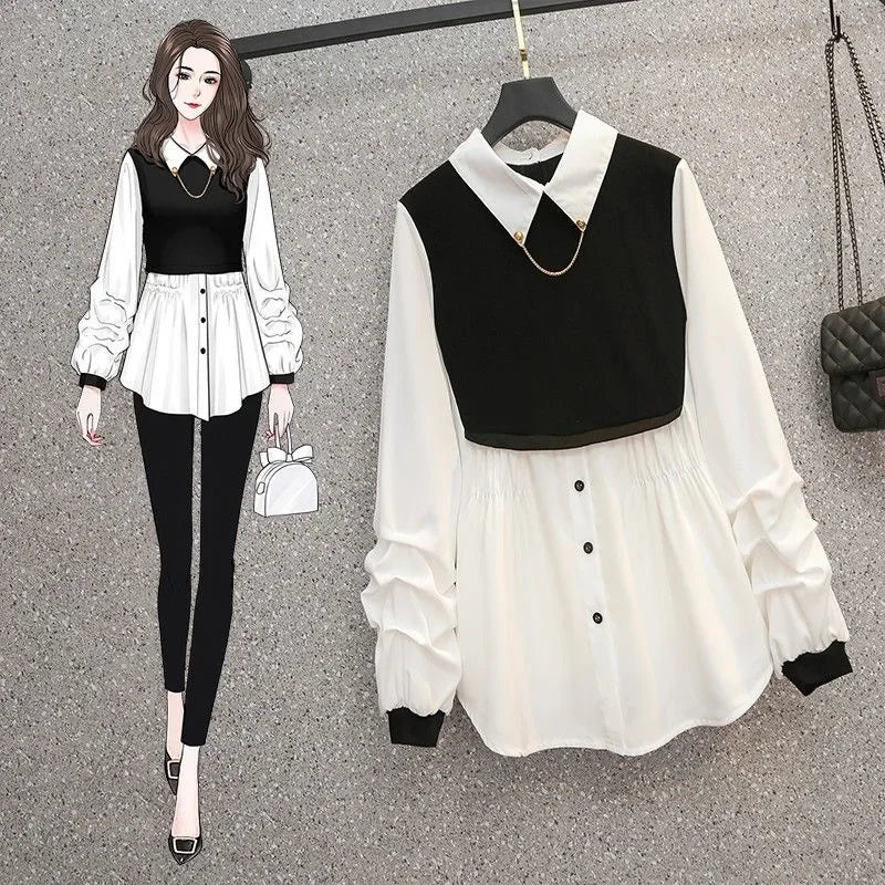 MerkFijn Oversized Damesblouse