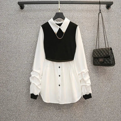 MerkFijn Oversized Damesblouse