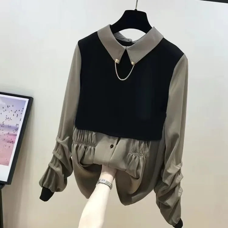 MerkFijn Oversized Damesblouse