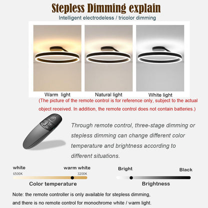 LED Plafondlamp Dimbaar Modern Design Luminara