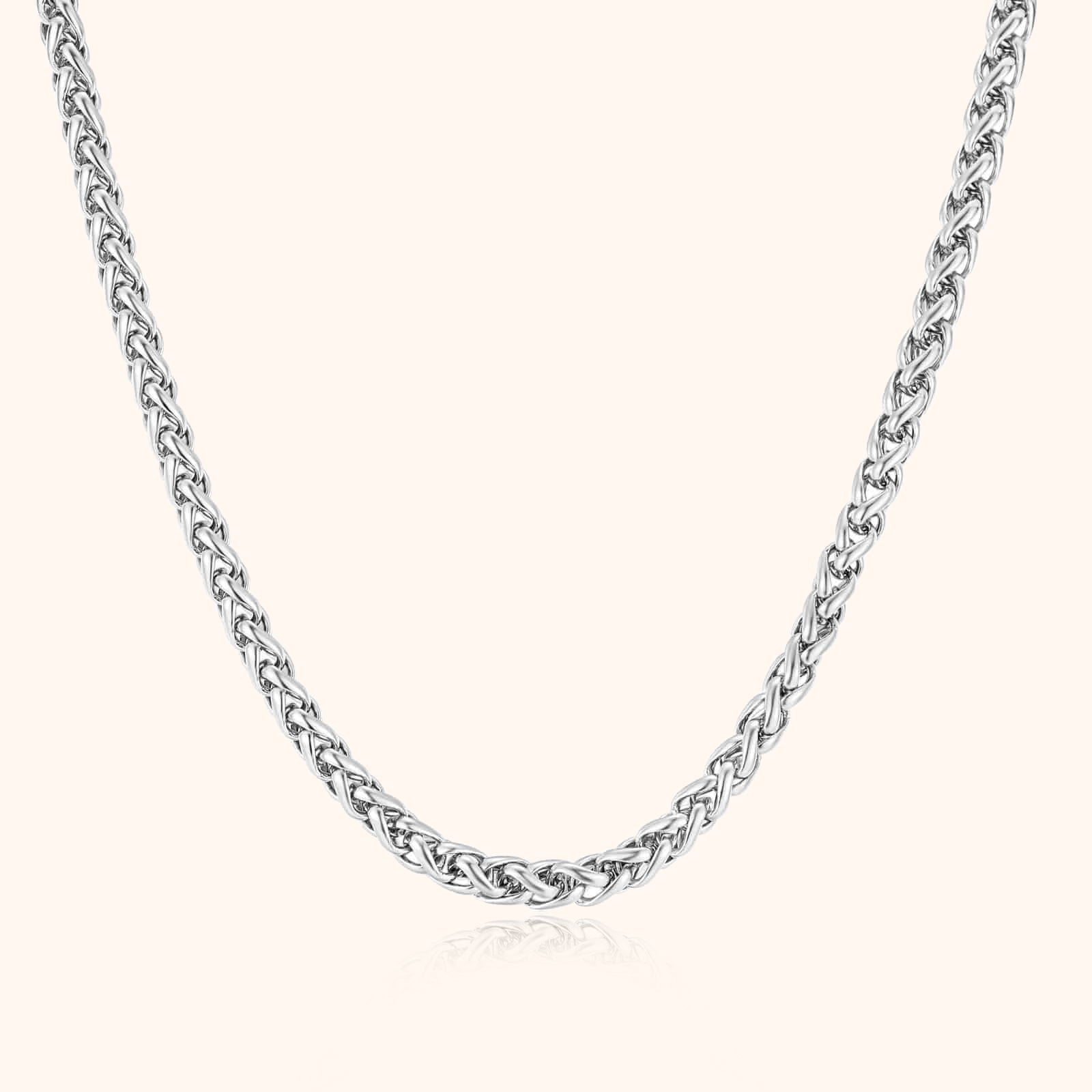 Mannenketting Zilver Fortis Stoer Model - Mode Vibes