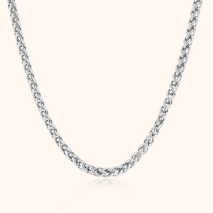 Mannenketting Zilver Fortis Stoer Model - Mode Vibes