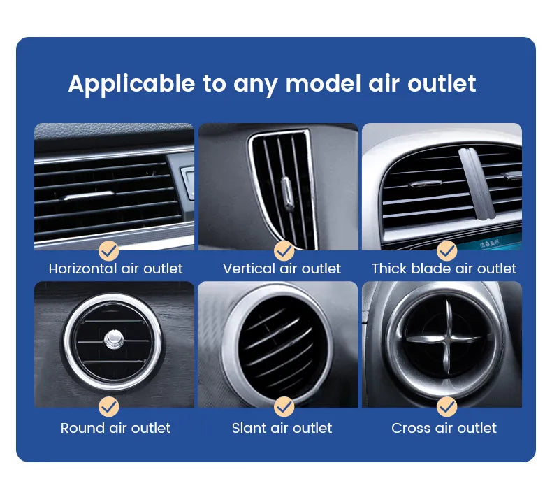 Telefoonhouder Auto Ventilatie Bevestiging