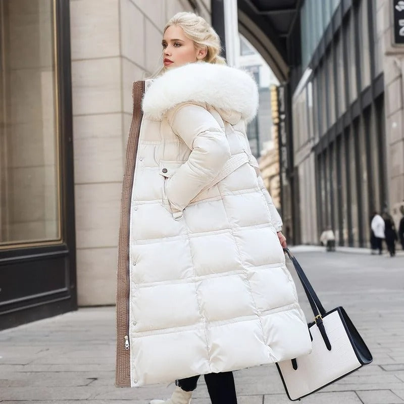 Warme Faux Fur Winterjas voor Dames