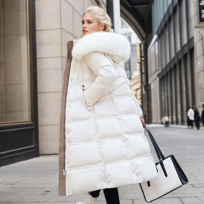 Warme Faux Fur Winterjas voor Dames