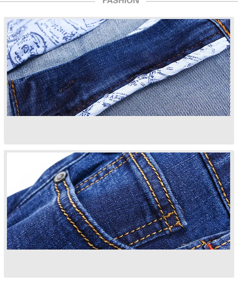 Rechte Jeans Dames Comfortabel Elastisch