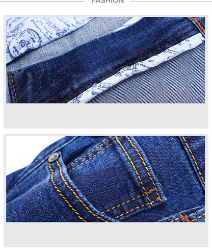 Rechte Jeans Dames Comfortabel Elastisch