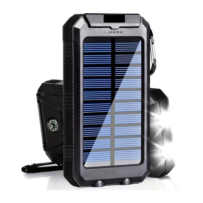 Zonne-Energie Powerbank Draagbaar Oplader - Mode Vibes