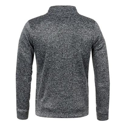 Sweatvest met Omslagkraag Zacht en Comfortabel