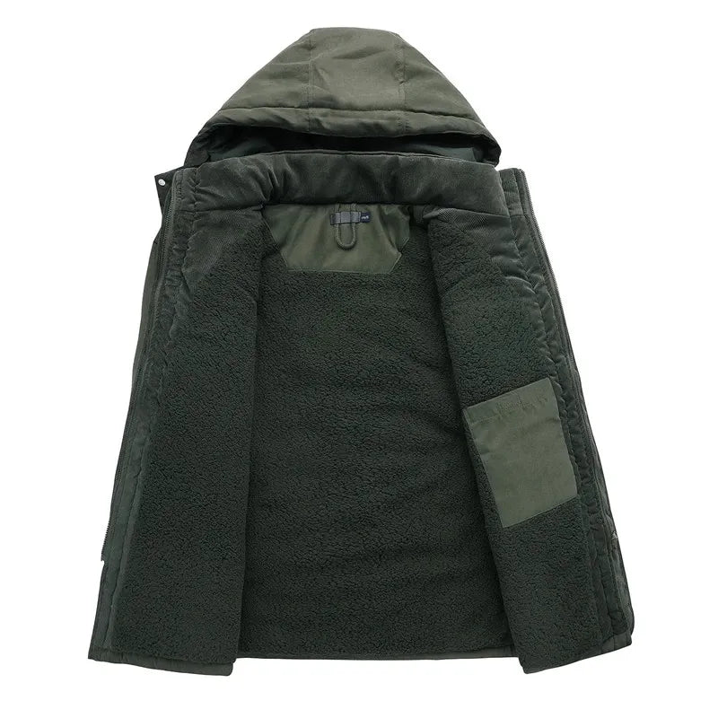 Militaire Parka Jas Warm en Waterdicht voor Heren