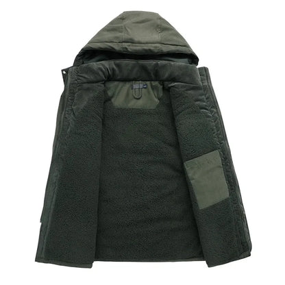 Warme Winterjas met Bontvoering voor Dames en Heren