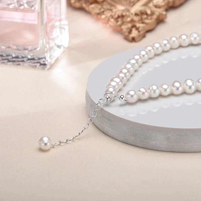 Zilveren Armband met Parel, Elegante Sieraden voor Vrouwen