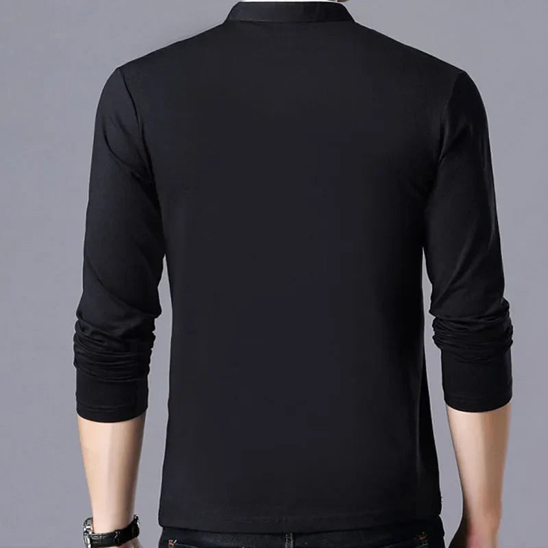 Casual Katoenen Overhemd Lange Mouwen Comfortabel