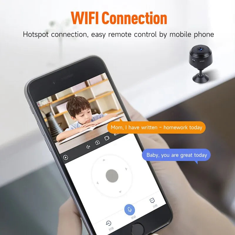 Slimme WiFi Sensorcamera met Bewegingsdetectie