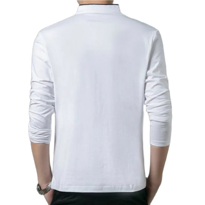 Casual Katoenen Overhemd Lange Mouwen Comfortabel
