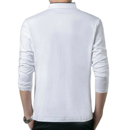 Casual Katoenen Overhemd Lange Mouwen Comfortabel