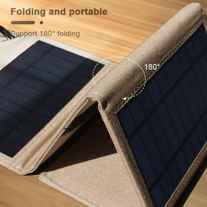 Opvouwbare Zonnepaneel Powerbank Solar Oplader