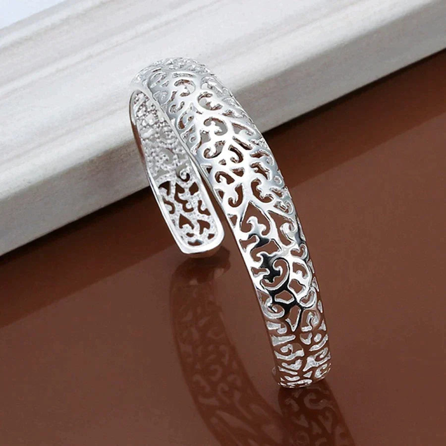 Zilveren Armband met Uniek Filigraan Ontwerp