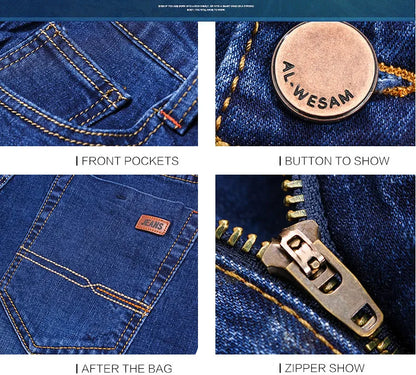 Rechte Jeans Dames Comfortabel Elastisch