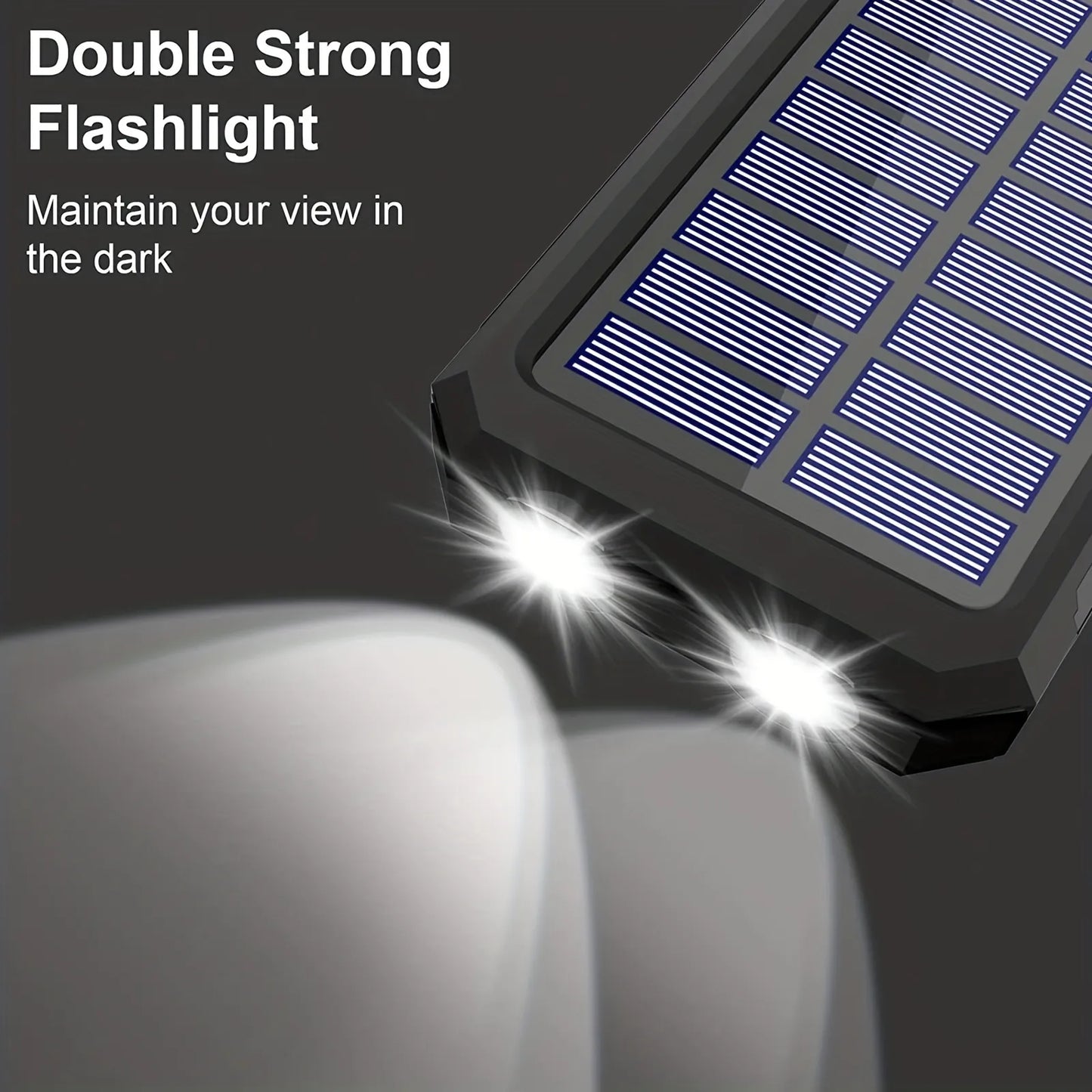 Zonne-Energie Powerbank Draagbaar Oplader