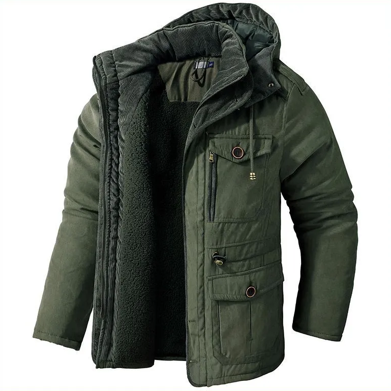 Militaire Parka Jas Warm en Waterdicht voor Heren