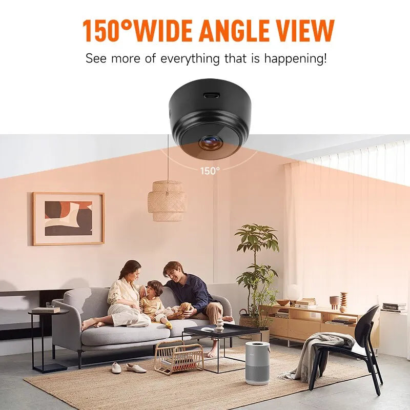 Slimme WiFi Sensorcamera met Bewegingsdetectie