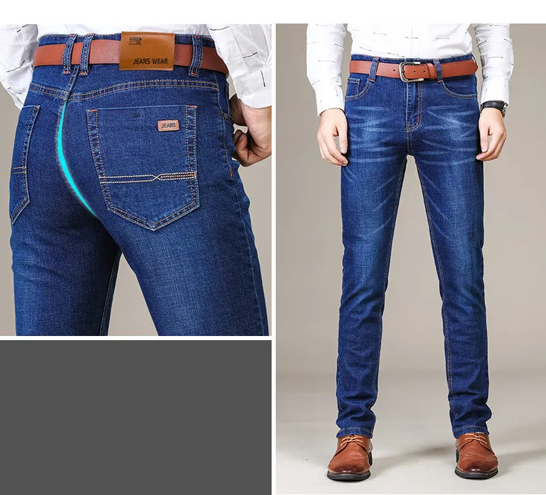 Rechte Jeans Dames Comfortabel Elastisch