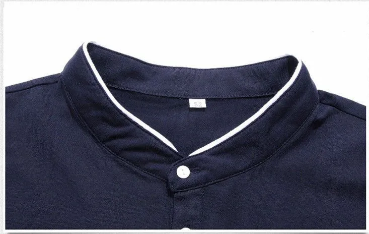 Casual Katoenen Overhemd Lange Mouwen Comfortabel