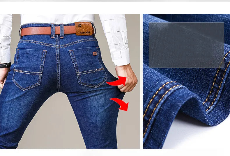 Rechte Jeans Dames Comfortabel Elastisch