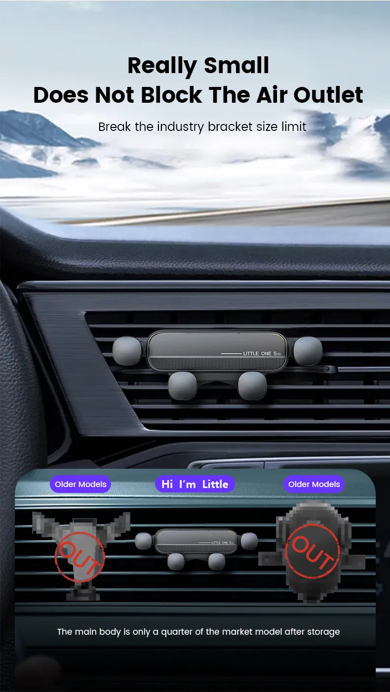 Telefoonhouder Auto Ventilatie Bevestiging