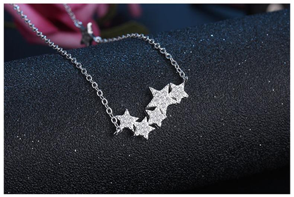 Sterrenketting Zilver met Leuke Design