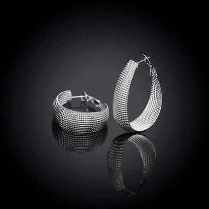 Zilveren Oorbellen Elegante Fijne Sieraden voor Dames