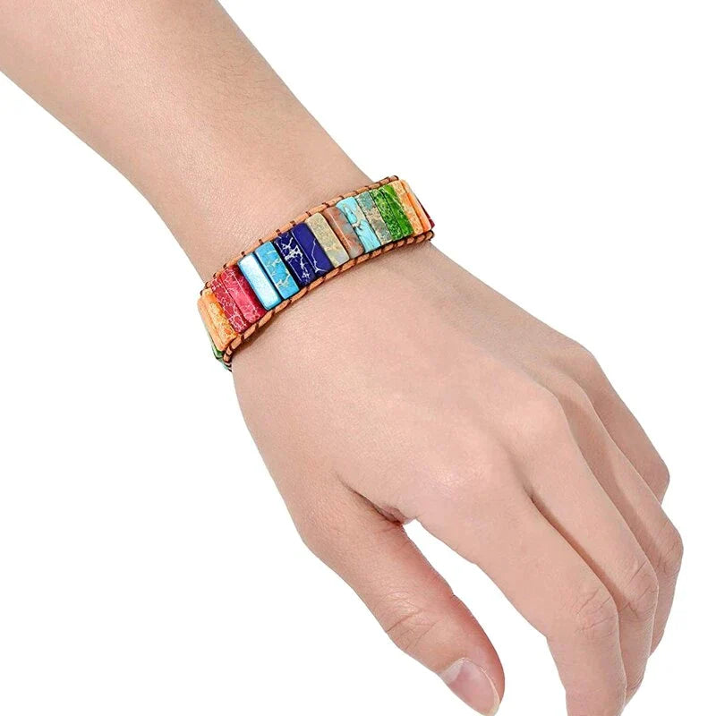 Regenboog Armband Tibetaanse Stijl Kleurrijk Accessoire