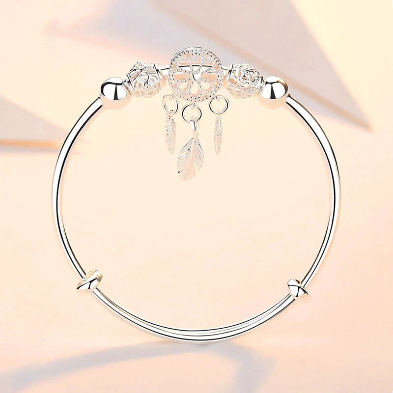 Zilveren Armband Dreamcatcher Sieraden