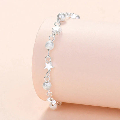 Sterren Armband Zilveren Ster Motief