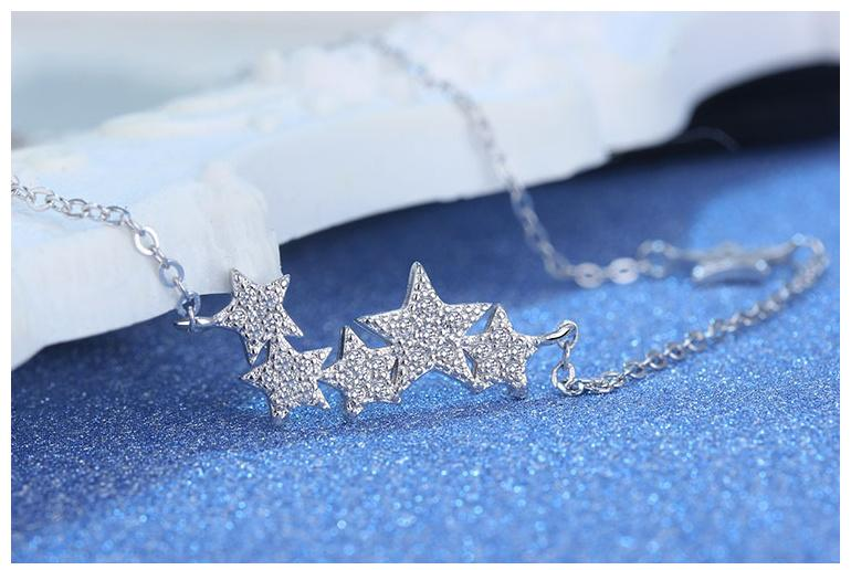Sterrenketting Zilver met Leuke Design