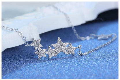 Sterrenketting Zilver met Leuke Design
