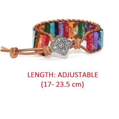 Regenboog Armband Tibetaanse Stijl Kleurrijk Accessoire